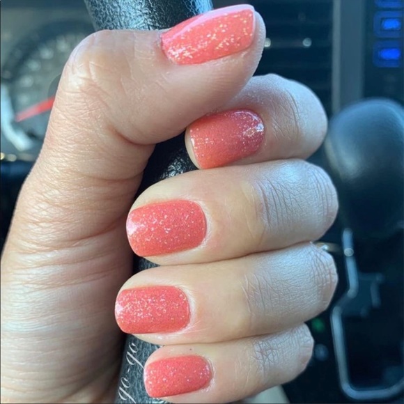 *Retired* Color Street: You’re Corally Invited | Orange Coral Glitter Summer - Picture 11 of 16